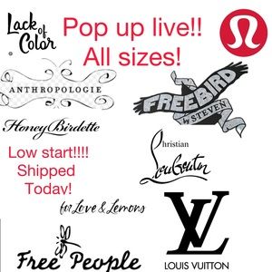 Going live in a little bit! Don’t miss these amazing deals!!! 😍